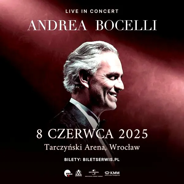 Andrea Bocelli w 2026 roku – Gdzie zaplanowane są koncerty i jak zdobyć bilety?