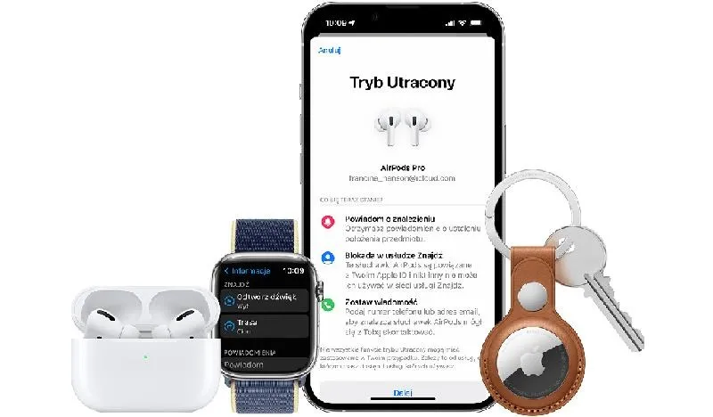 Jak dodać AirPods do aplikacji Znajdź i nie zgubić ich ponownie