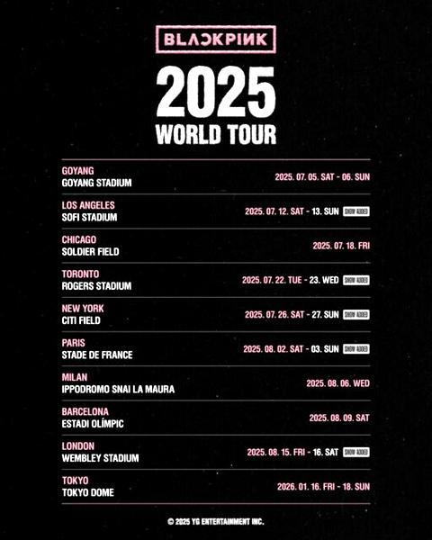 Bilety na koncert Blackpink