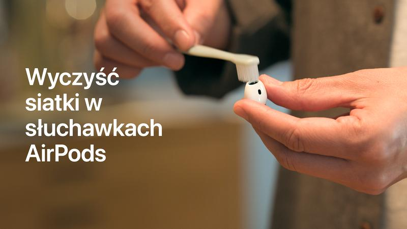 Czyszczenie słuchawek bezprzewodowych