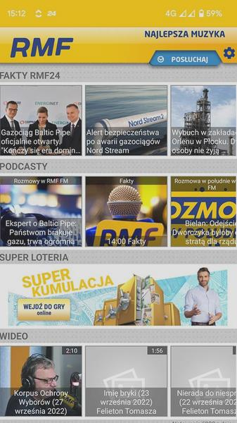 Odbiór RMF FM online
