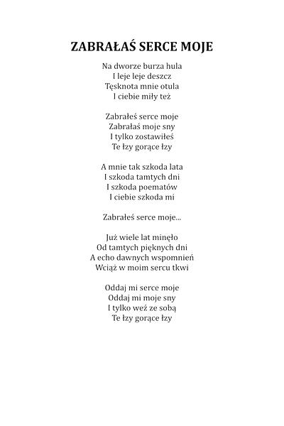 Pisanie tekstów piosenek